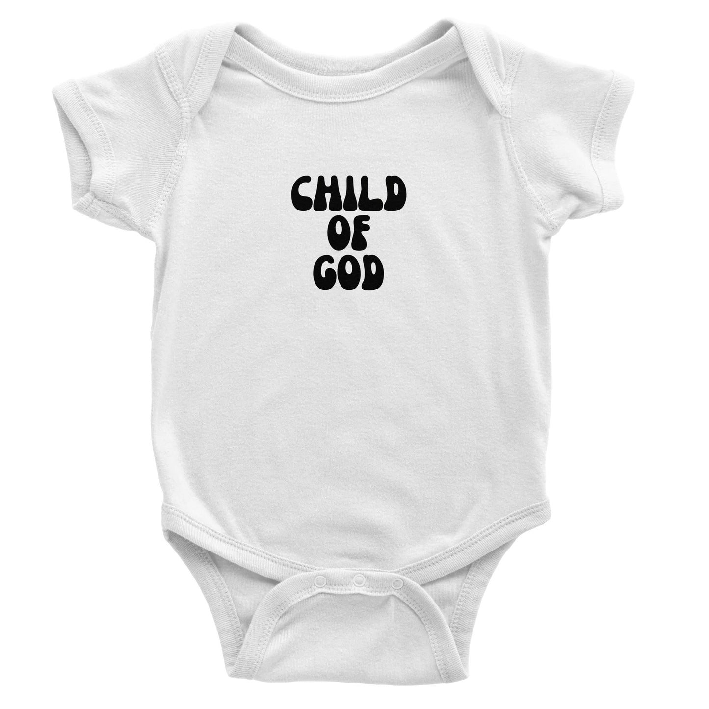 Child of God Classic Baby Short Sleeve Bodysuit