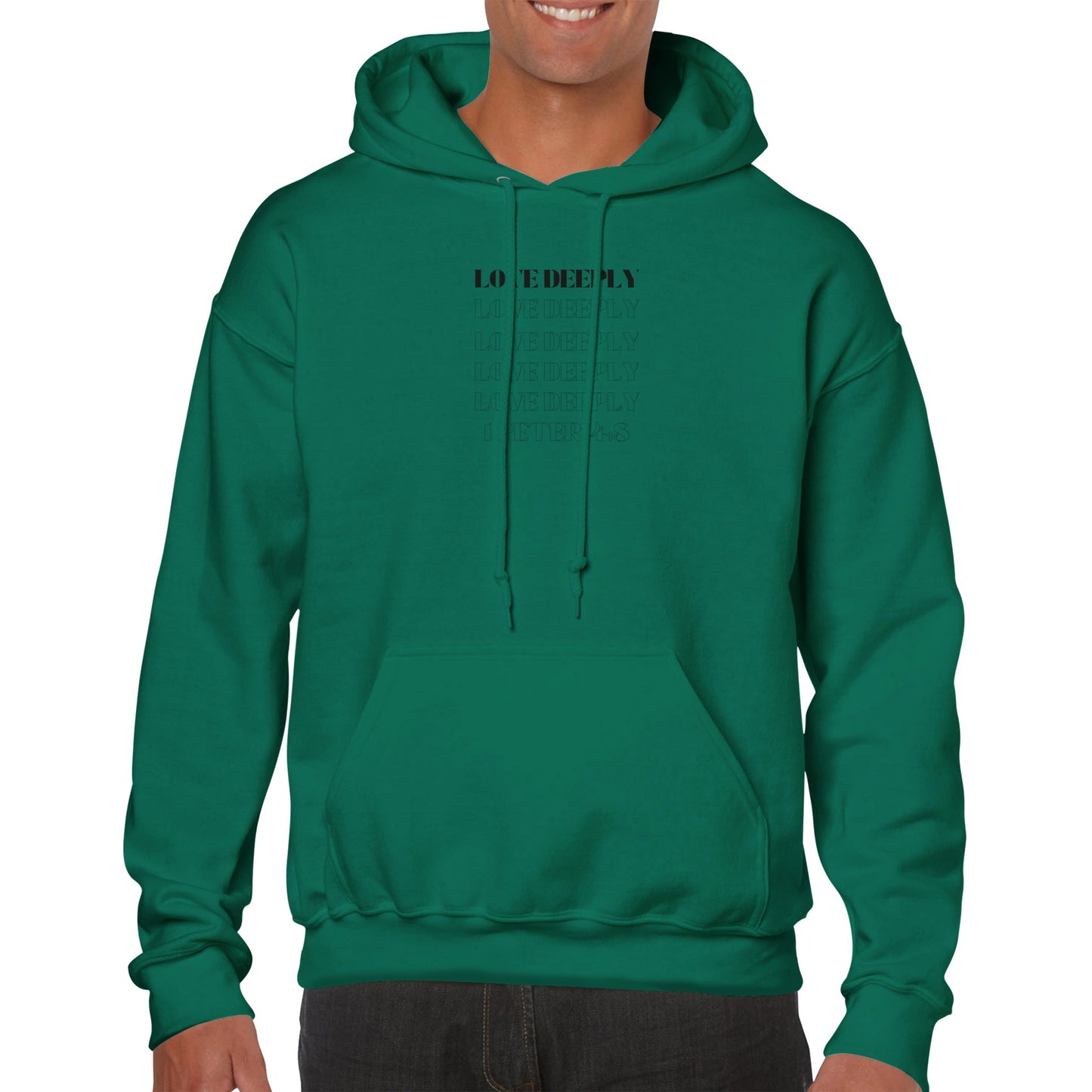 Love Deeply Premium Unisex Pullover Hoodie