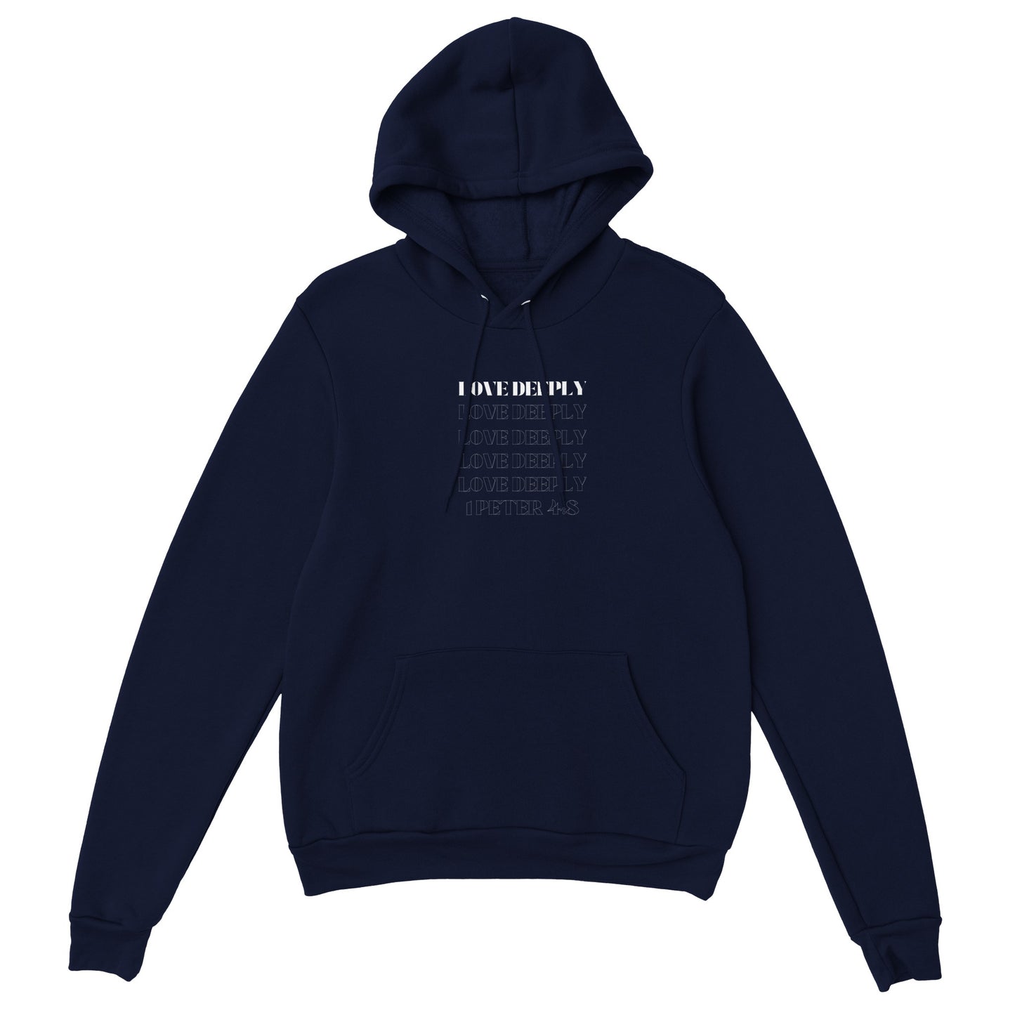 Love Deeply Premium Unisex Pullover Hoodie