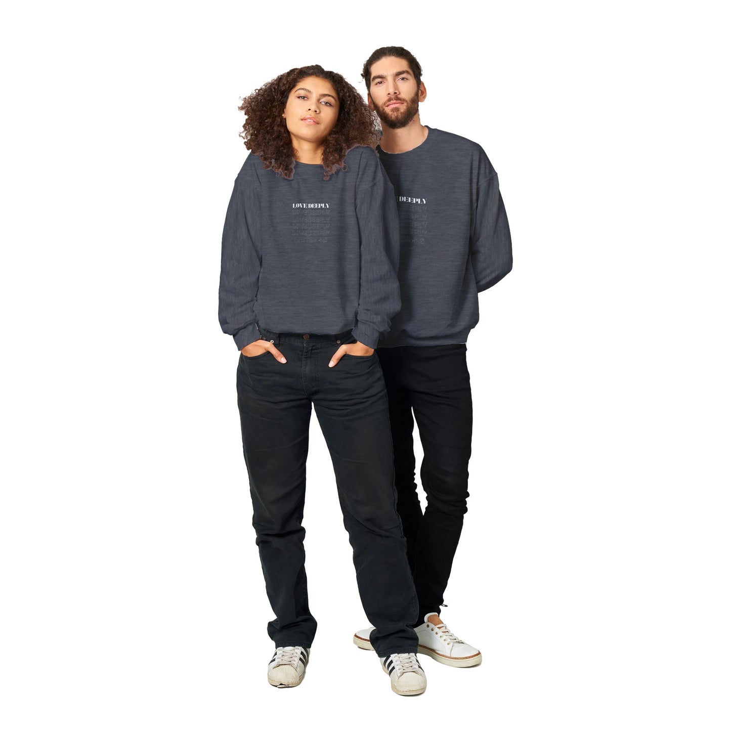 Love Deeply Classic Unisex Crewneck Sweatshirt