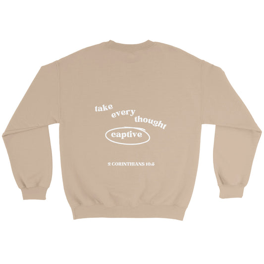 Take Every Thought Captive Classic Unisex Crewneck Sweatshirt