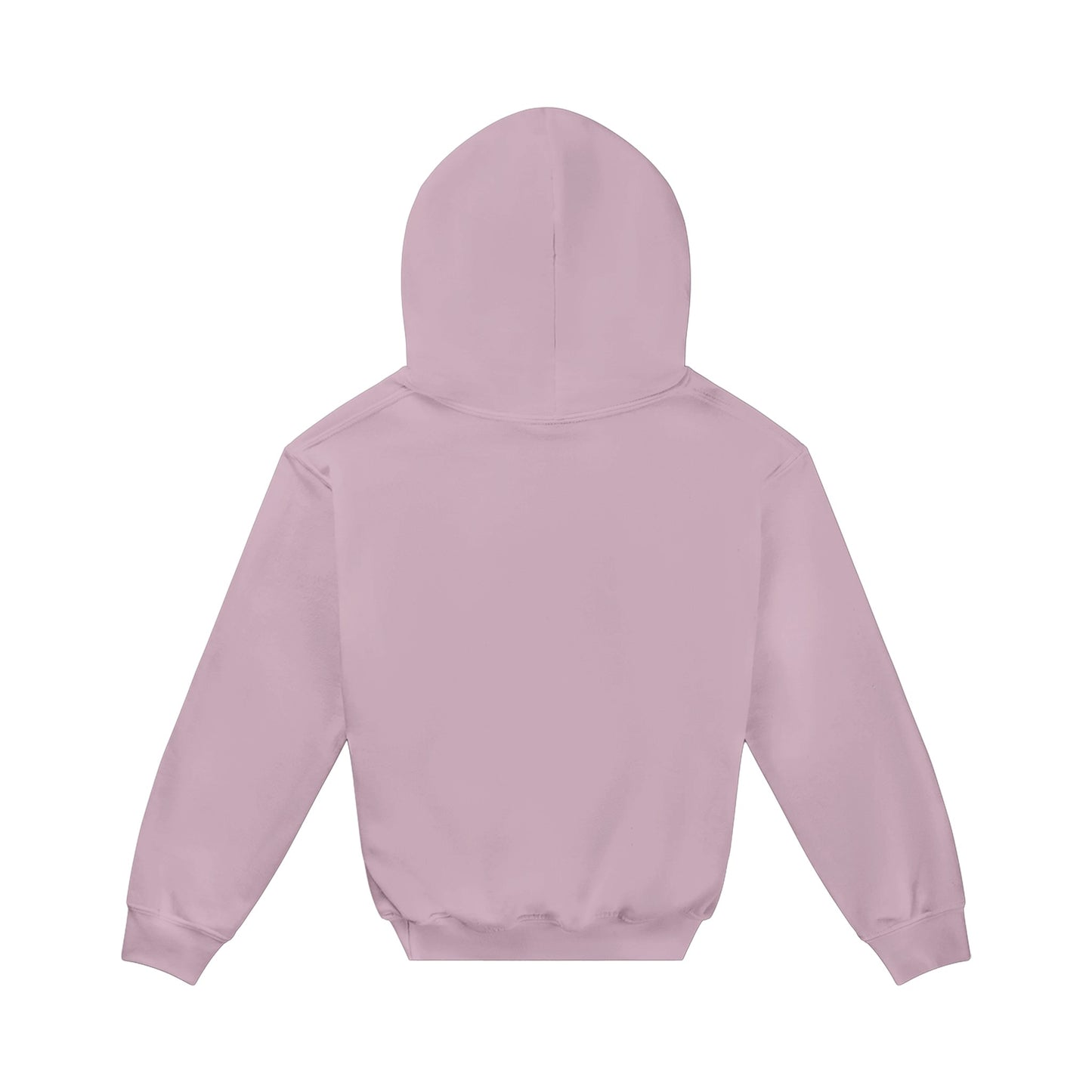 I Am a Child of God Kids Pullover Hoodie (Pink Font)