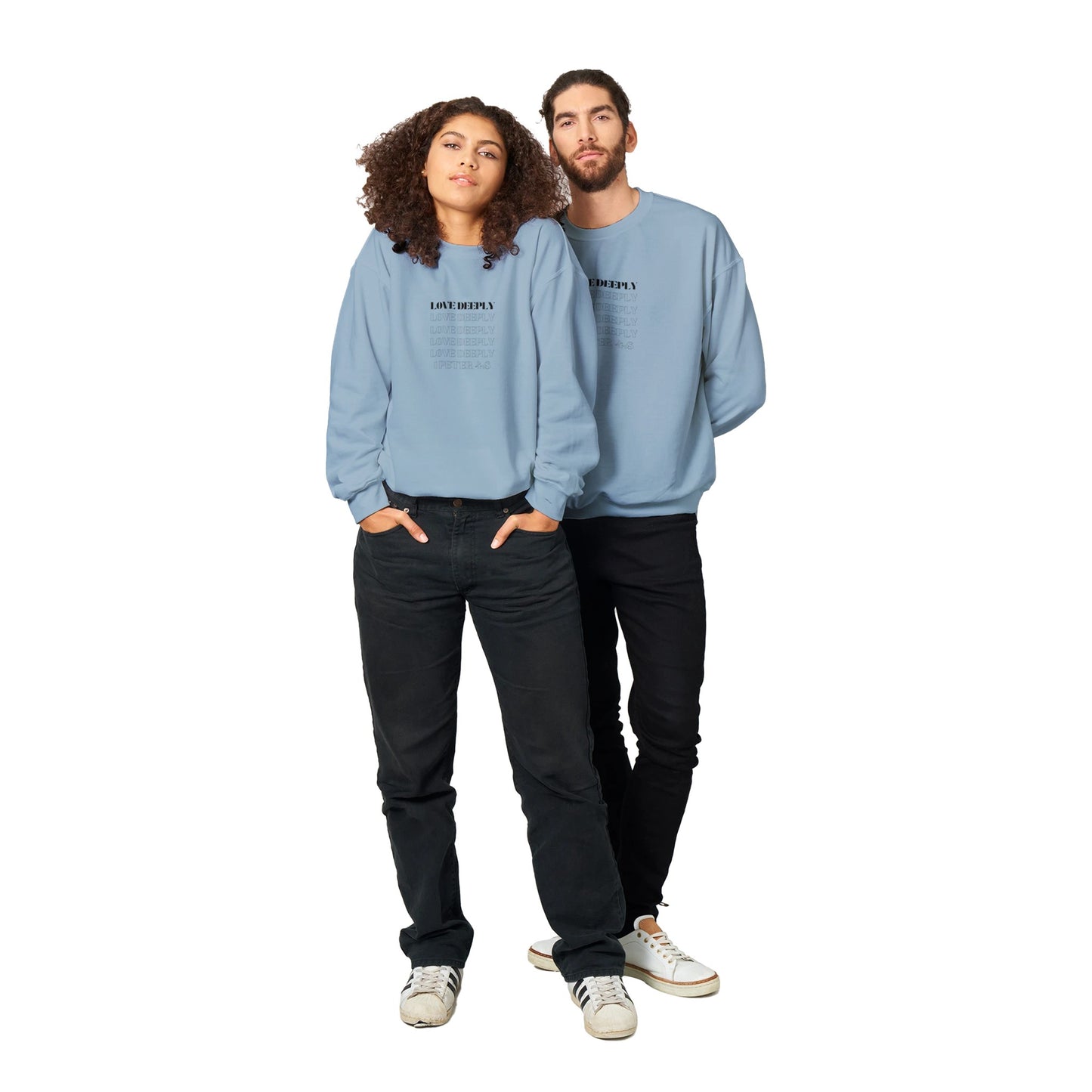 Love Deeply Classic Unisex Crewneck Sweatshirt