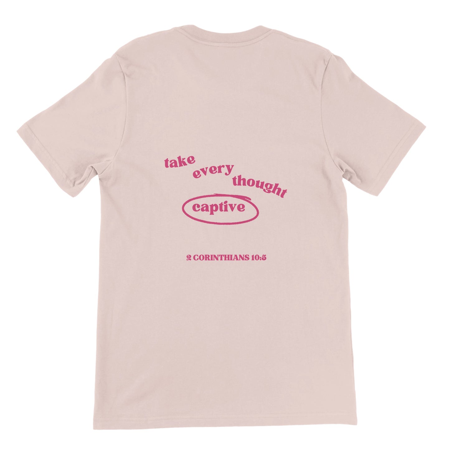 Take Every Thought Captive Premium Unisex Crewneck T-shirt