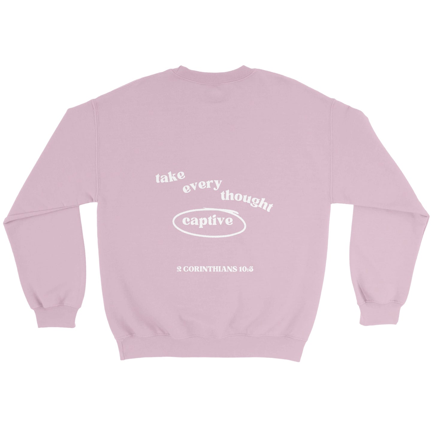 Take Every Thought Captive Classic Unisex Crewneck Sweatshirt