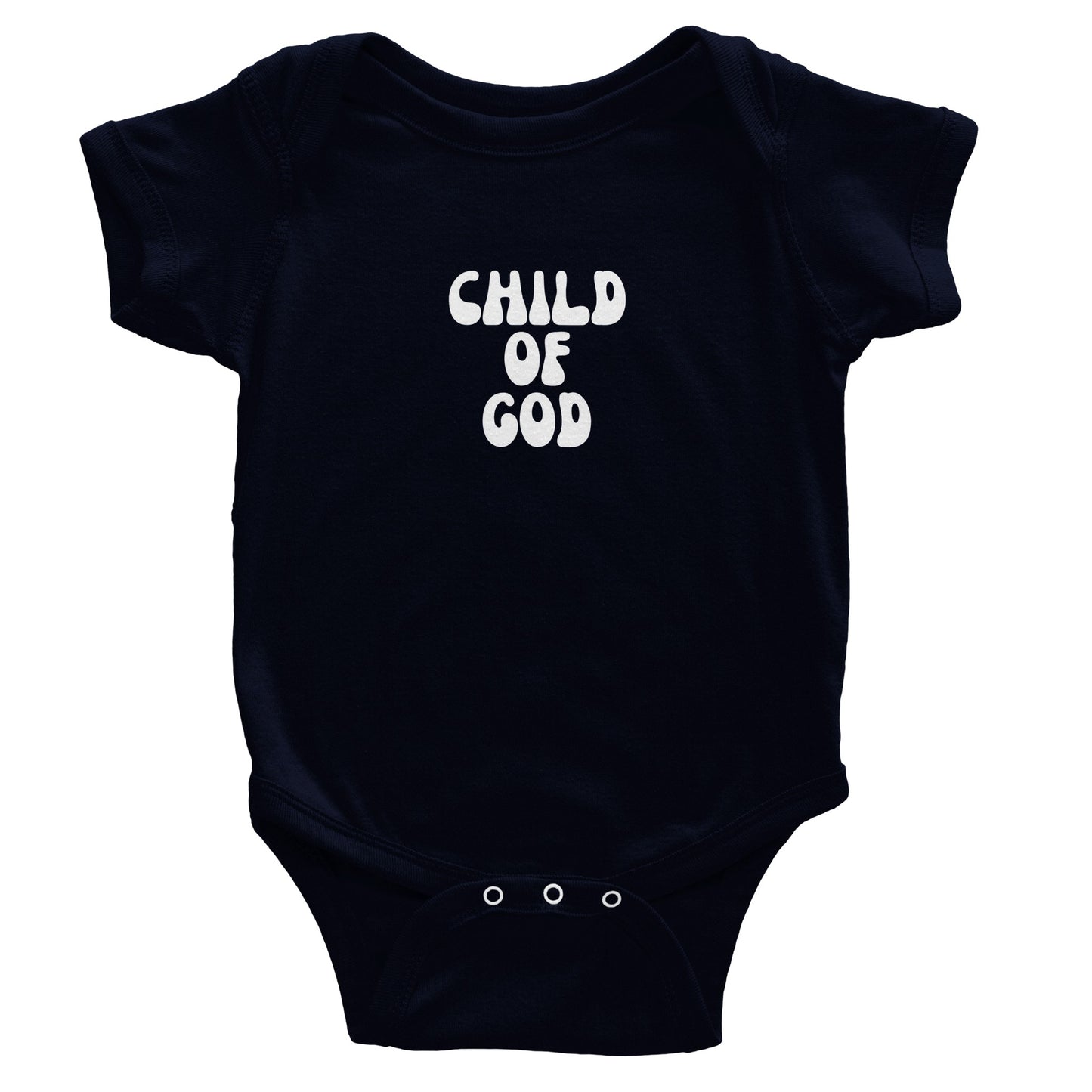 Child of God Classic Baby Short Sleeve Bodysuit