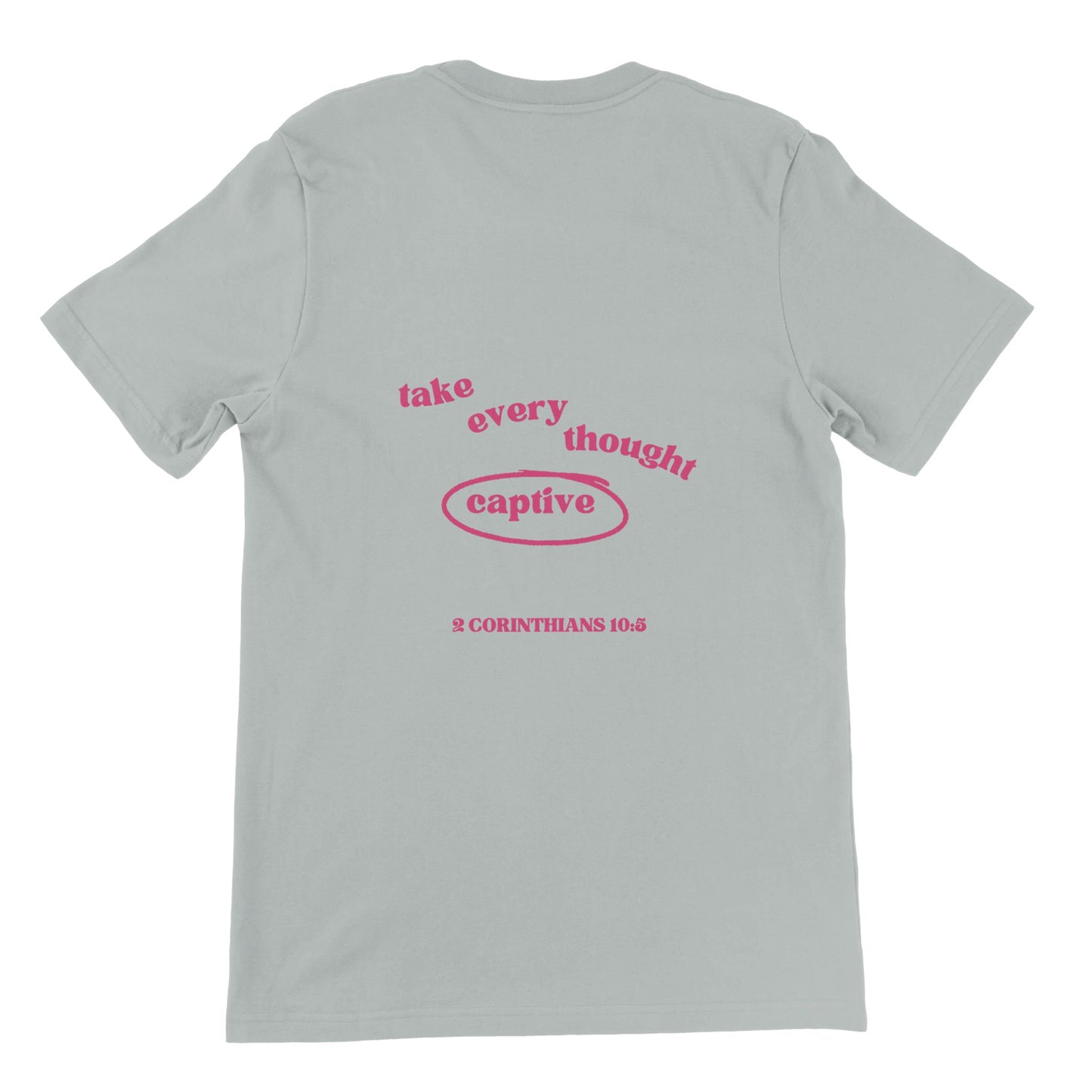 Take Every Thought Captive Premium Unisex Crewneck T-shirt