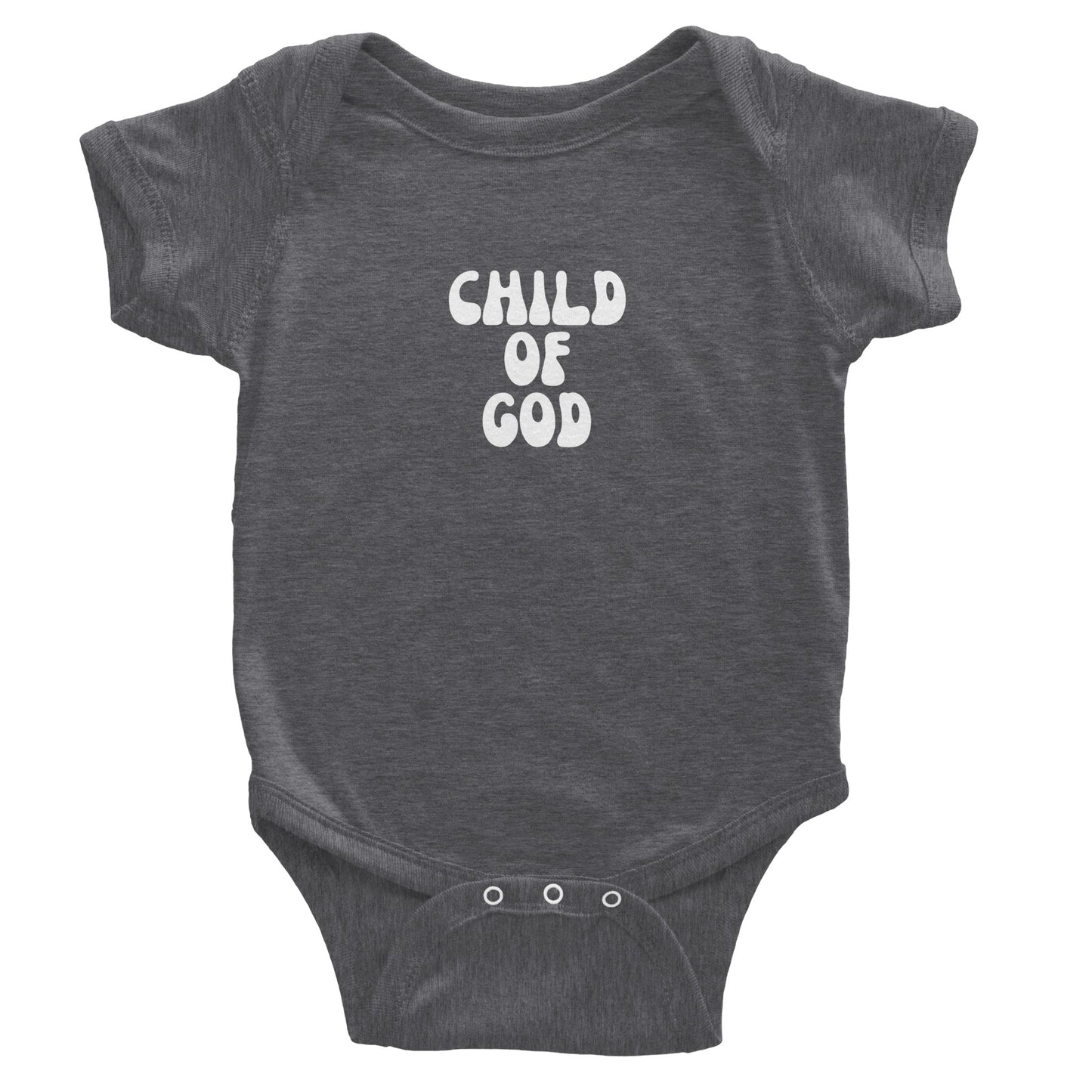 Child of God Classic Baby Short Sleeve Bodysuit