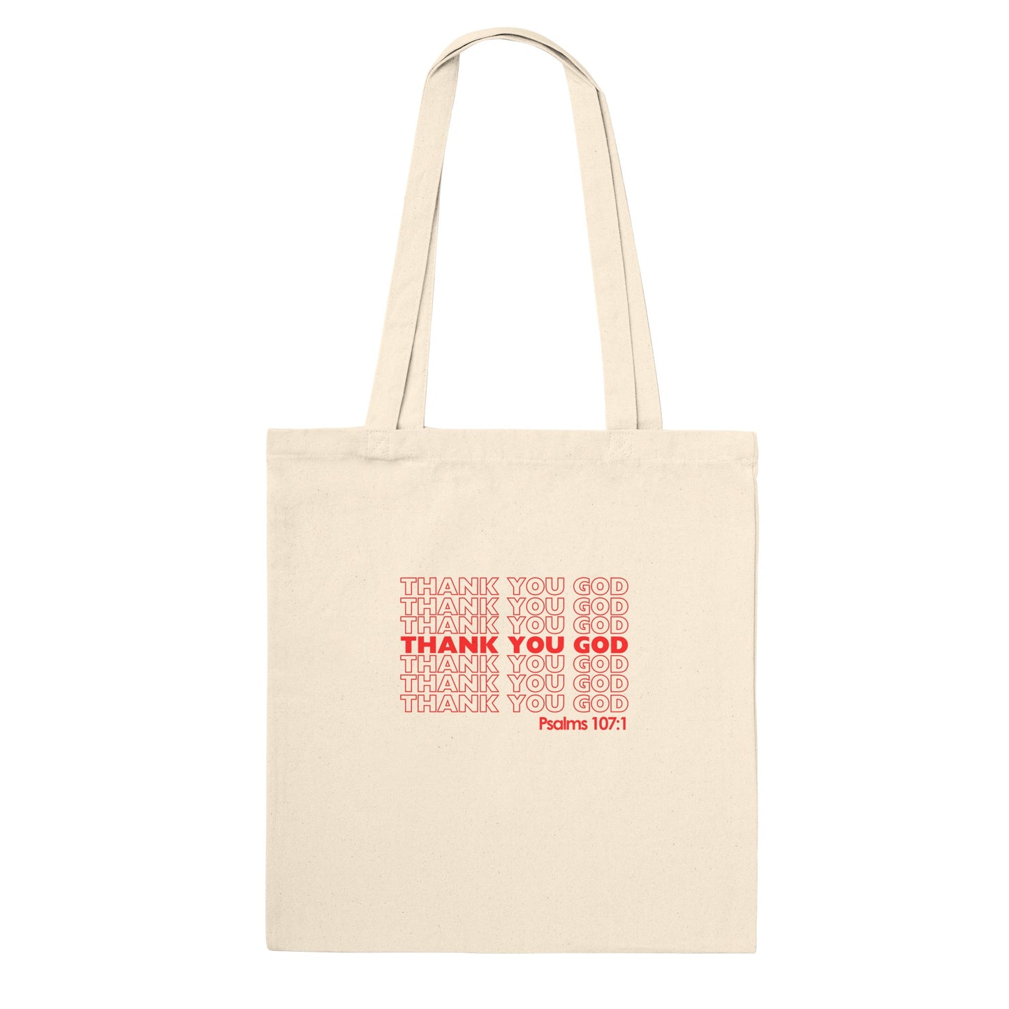 Thank You God NYC Premium Tote Bag