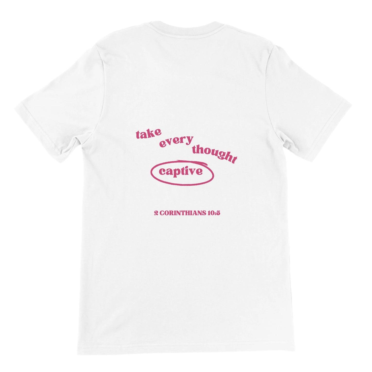 Take Every Thought Captive Premium Unisex Crewneck T-shirt